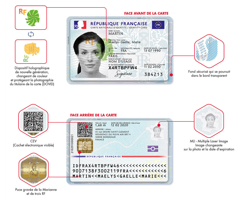 Ajouter Un Titre De Noblesse Sur Carte D Identité Un nouveau modèle de carte nationale d'identité | Issy-les-Moulineaux