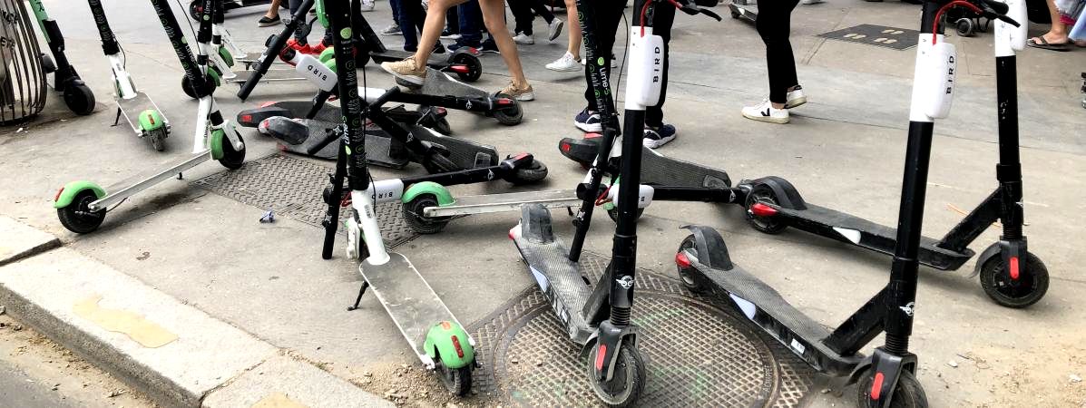 Trottinettes électriques