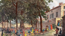 La maison, place des Marronniers, de Louis-Albert Bacler d'Albe
