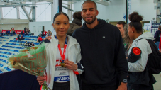 Championne de France 2020 Cadette Triple saut