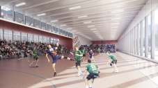 Cité des sports intérieur hand