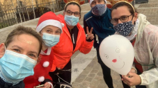 Corrida de Noël connectée