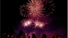 Feu d'artifice à Issy