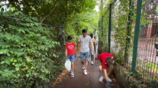 Les élèves du collège Victor Hugo ont réalisé une cleanwalk
