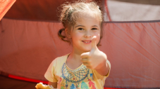 Les enfants des accueils de loisir partent en camping !