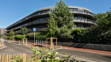 Le V-SO de Jean Nouvel, sur l'île Saint-Germain. 