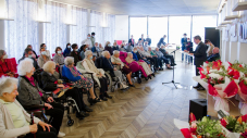 Cérémonie pour les centenaires, 2022.