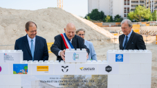 Ecole des Epinettes : la première pierre a été posée !