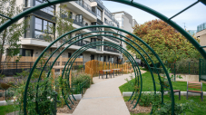 Ouverture du jardin Niedermeyer, nouveau jardin public à Issy 