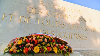Cérémonie commémorative du 82e anniversaire de la Libération de Paris