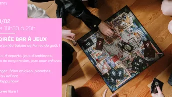 Soirée bar à jeux & Loup garou géant