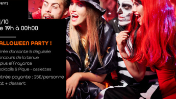 Halloween party au Nida !