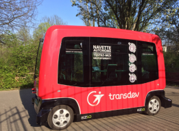 Navette autonome Transdev