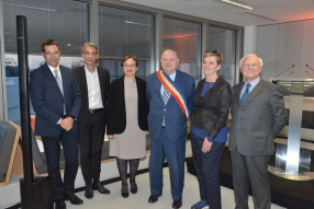 Inauguration d'Aquarel, siège de Capgemini