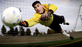 Gardien de football