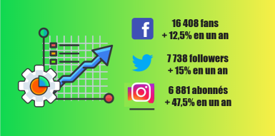 Statistiques réseaux sociaux