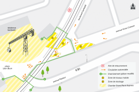 Modification de la circulation dans le quartier de la gare Issy RER.