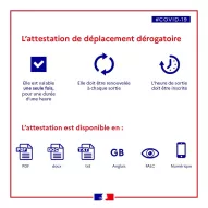 Couvre feu attestation