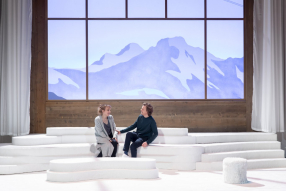 Spectacle "Snow thérapie" avec Alex Lutz et Julie Depardieu