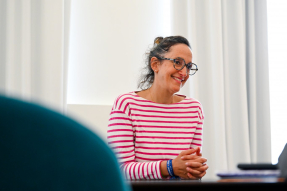 Caroline Urviez, nouvelle directrice du groupe scolaire Louise Michel