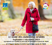 photo plaquette Espace Seniors septembre - décembre 2023  