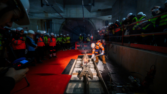 Ligne 15 Sud : les 37 kilomètres de voies sont posés
