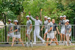 Passage de la flamme