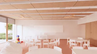 Ecole des Epinettes : les travaux de construction débutent