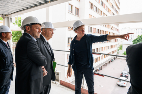 La Serre : visite de chantier avec l’architecte Winy Maas 