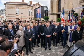 André Santini, le dernieur adieu