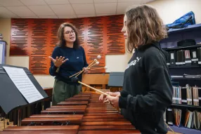 La diversité des percussions 