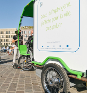 Vélo à hydrogène à Issy