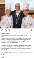 Meilleure pâtissière 2023 Instagram