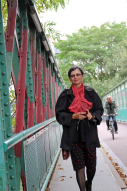 Josette Sauvaget, ancienne institutrice. Greeter depuis plus de 5 ans.