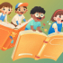 Les Petits champions de la lecture à l'atelier Janusz Korczak