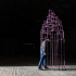 Une sculpture de la Biennale à l'Ecole de Formation des Barreaux