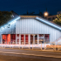 La Halle des Épinettes de nuit