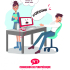 Illustration sur les dangers de recharger son mobile via l'ordinateur