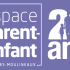 Logo des 20 ans de l'Espace Parent-Enfant