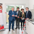 Inauguration du logement en présence de François Baufine-Dubrocq, président de SNL 92